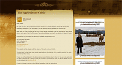 Desktop Screenshot of bcagcritic.blogspot.com