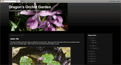 Desktop Screenshot of dragonsorchidgardenknitting.blogspot.com