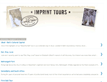 Tablet Screenshot of imprinttours.blogspot.com