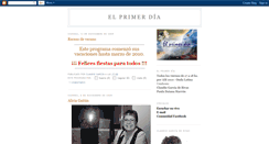Desktop Screenshot of eldiaprimero.blogspot.com