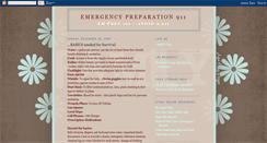 Desktop Screenshot of emergencypreparation911.blogspot.com