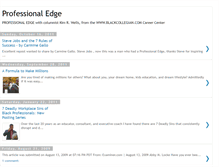 Tablet Screenshot of professionaledge.blogspot.com