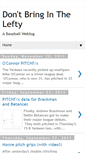 Mobile Screenshot of dontbringinthelefty.blogspot.com
