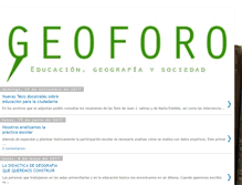 Tablet Screenshot of geoforodocumentos.blogspot.com