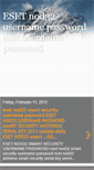 Mobile Screenshot of eset-smart-security-username-password.blogspot.com