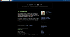 Desktop Screenshot of dreamitdoit.blogspot.com