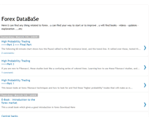 Tablet Screenshot of forex-db.blogspot.com