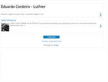 Tablet Screenshot of eacordeiro-info.blogspot.com