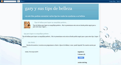 Desktop Screenshot of garyysustipsdebelleza.blogspot.com