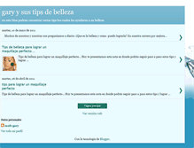 Tablet Screenshot of garyysustipsdebelleza.blogspot.com