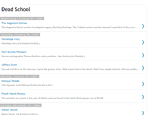 Tablet Screenshot of deadschool.blogspot.com