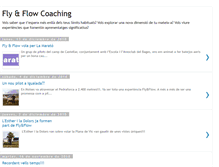 Tablet Screenshot of flyandflowcoaching.blogspot.com