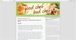 Desktop Screenshot of goodchefbadchef.blogspot.com