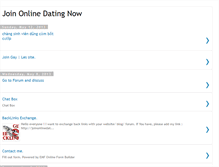 Tablet Screenshot of joinonlinedatingnow.blogspot.com