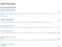 Tablet Screenshot of littletinylies.blogspot.com