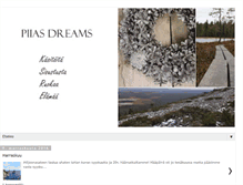 Tablet Screenshot of piiasdreams.blogspot.com