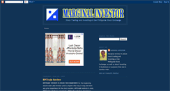 Desktop Screenshot of marginalinvestor.blogspot.com