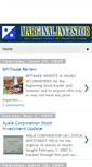 Mobile Screenshot of marginalinvestor.blogspot.com