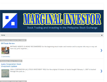 Tablet Screenshot of marginalinvestor.blogspot.com