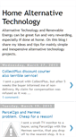 Mobile Screenshot of homealternativetechnology.blogspot.com