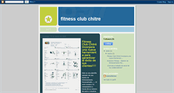 Desktop Screenshot of fitnessclubchitre.blogspot.com