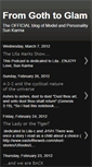 Mobile Screenshot of gothglam.blogspot.com