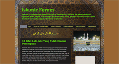 Desktop Screenshot of facebook-islamicforum.blogspot.com