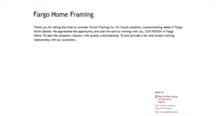 Desktop Screenshot of fargoframe.blogspot.com