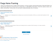 Tablet Screenshot of fargoframe.blogspot.com