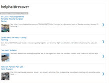 Tablet Screenshot of helphaitirecover.blogspot.com