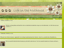 Tablet Screenshot of mylifeinthenuthouse.blogspot.com