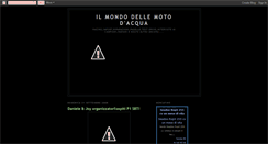 Desktop Screenshot of mondomotodacqua.blogspot.com
