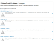 Tablet Screenshot of mondomotodacqua.blogspot.com