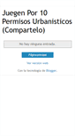 Mobile Screenshot of juega10permisos.blogspot.com