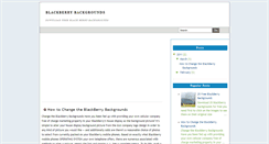 Desktop Screenshot of blackberrybackgrounds.blogspot.com