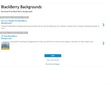 Tablet Screenshot of blackberrybackgrounds.blogspot.com
