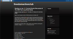 Desktop Screenshot of freedomactionclub.blogspot.com