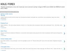 Tablet Screenshot of forexkolej.blogspot.com