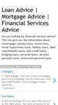 Mobile Screenshot of financialservicesadvice.blogspot.com