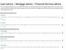 Tablet Screenshot of financialservicesadvice.blogspot.com