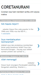 Mobile Screenshot of coretanurani.blogspot.com