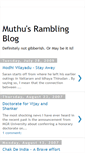 Mobile Screenshot of muthublogs.blogspot.com