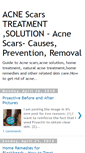 Mobile Screenshot of acnescars-treatment-remedy.blogspot.com