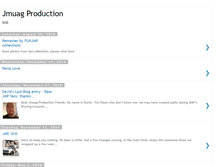 Tablet Screenshot of jmuagproduction.blogspot.com