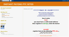 Desktop Screenshot of instantpayingptc31.blogspot.com