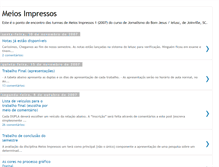 Tablet Screenshot of meiosimpressos.blogspot.com