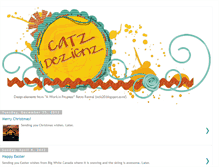 Tablet Screenshot of catzdezign.blogspot.com