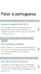 Mobile Screenshot of falaraportuguesa.blogspot.com