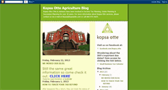 Desktop Screenshot of kopsaotteagriculture.blogspot.com