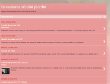 Tablet Screenshot of incautareastiluluipierdut.blogspot.com